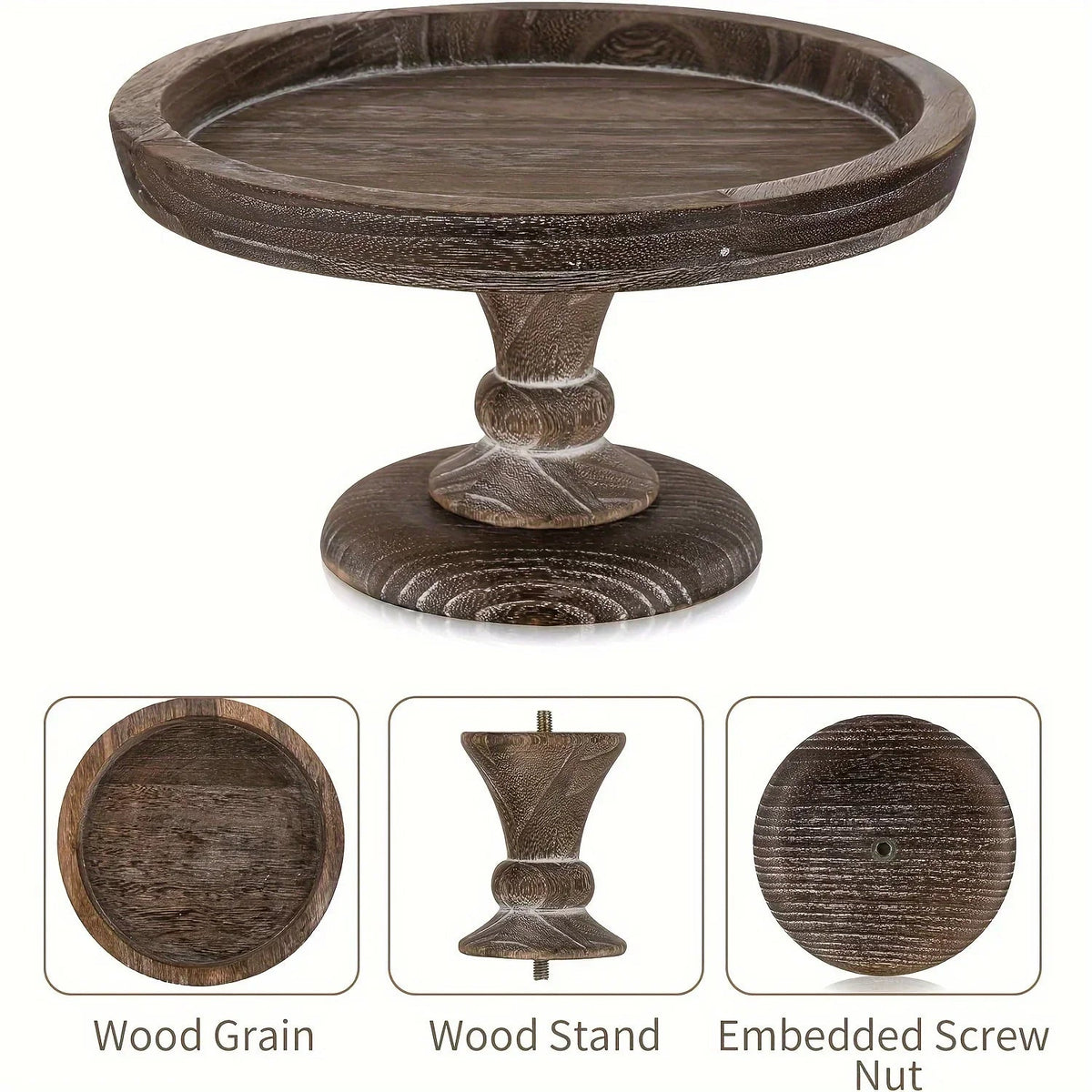 Cake Stand - Japanese-Style Wood Wooden