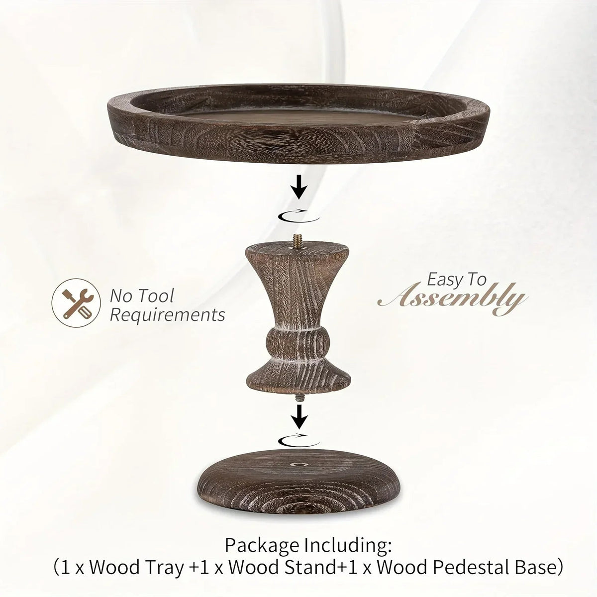 Cake Stand - Japanese-Style Wood Wooden