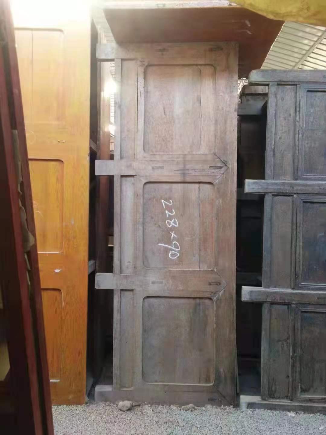 Antique six doors sideboard with drawers (Size and finish vary Approx 8-9ft long)
