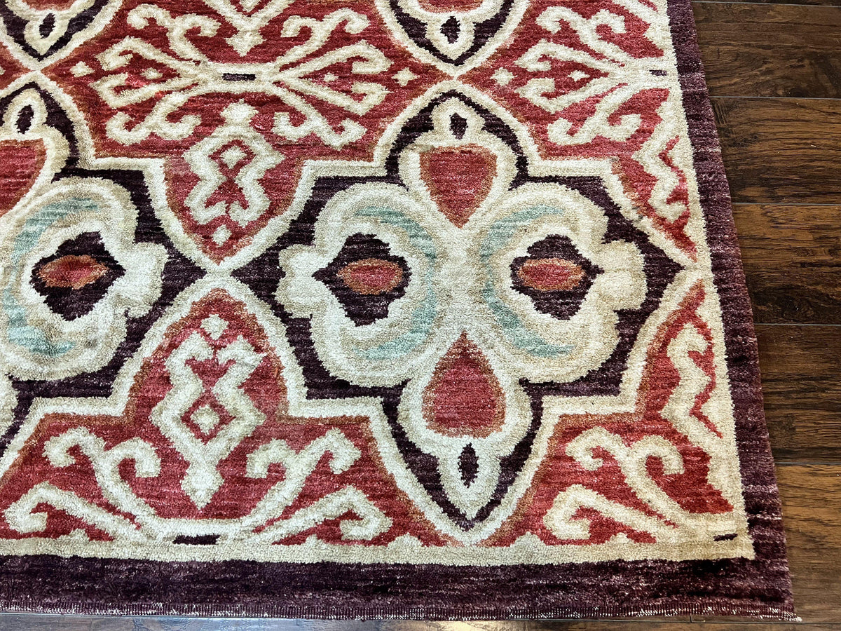 Portuguese Rug 9x12, Vintage Carpet, Handmade Wool Rug - Jewel Rugs, view 10