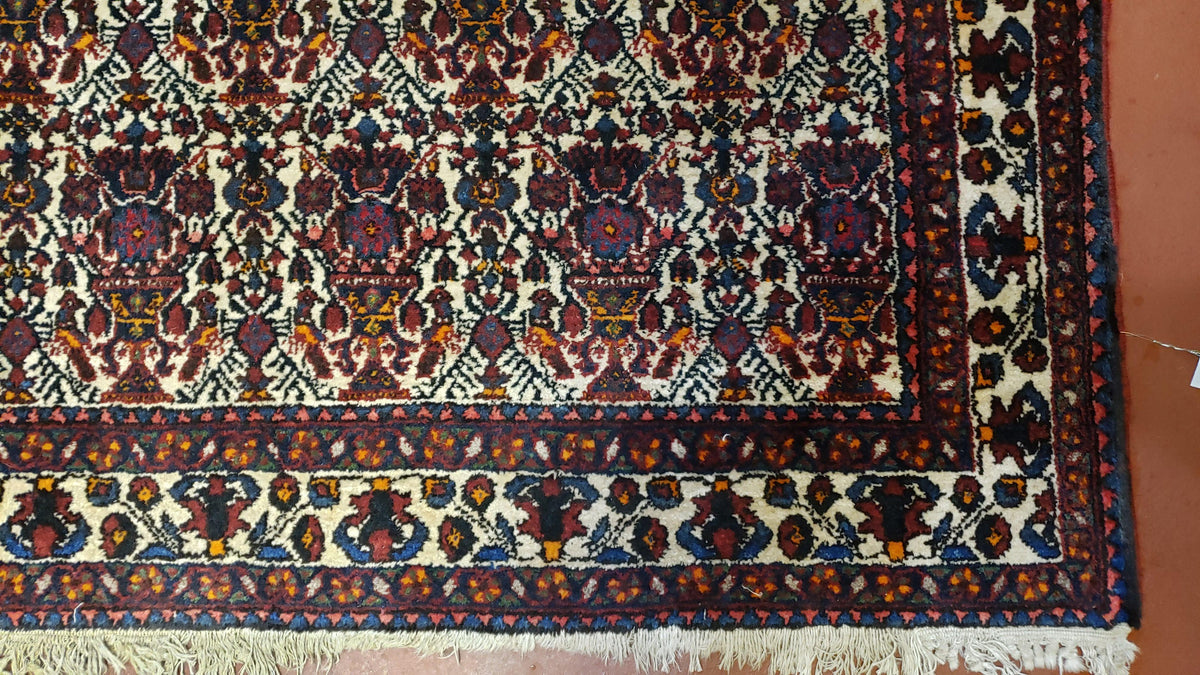 Persian Afshar Rug 3.6 x 5, Zili Sultan Pattern, Wool - Jewel Rugs, view 10