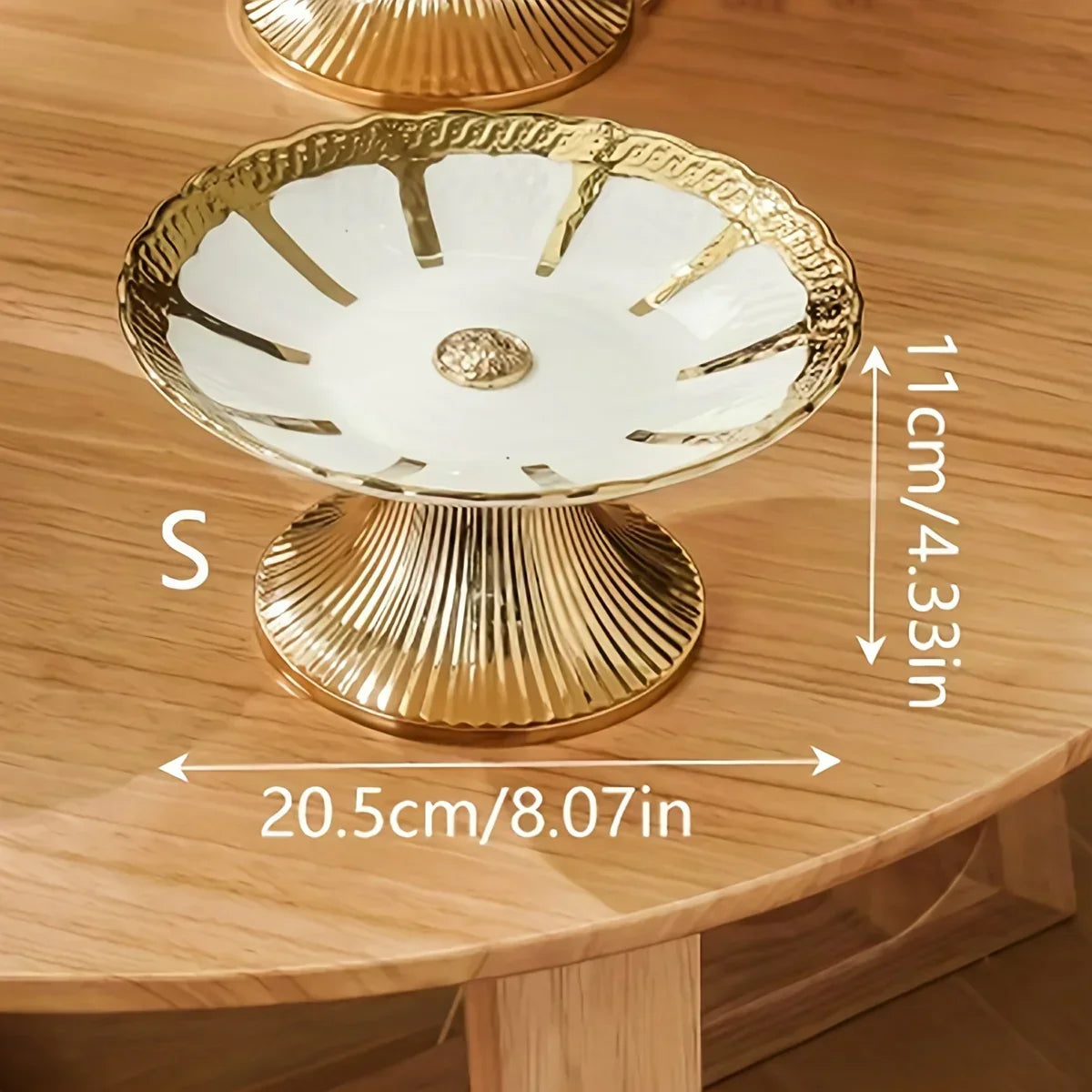 Ceramic Tray - Decorative Ceramic White