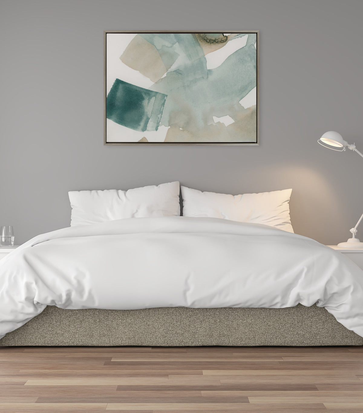 Sylvie Color Exploration II Framed Canvas by Amy Lighthall