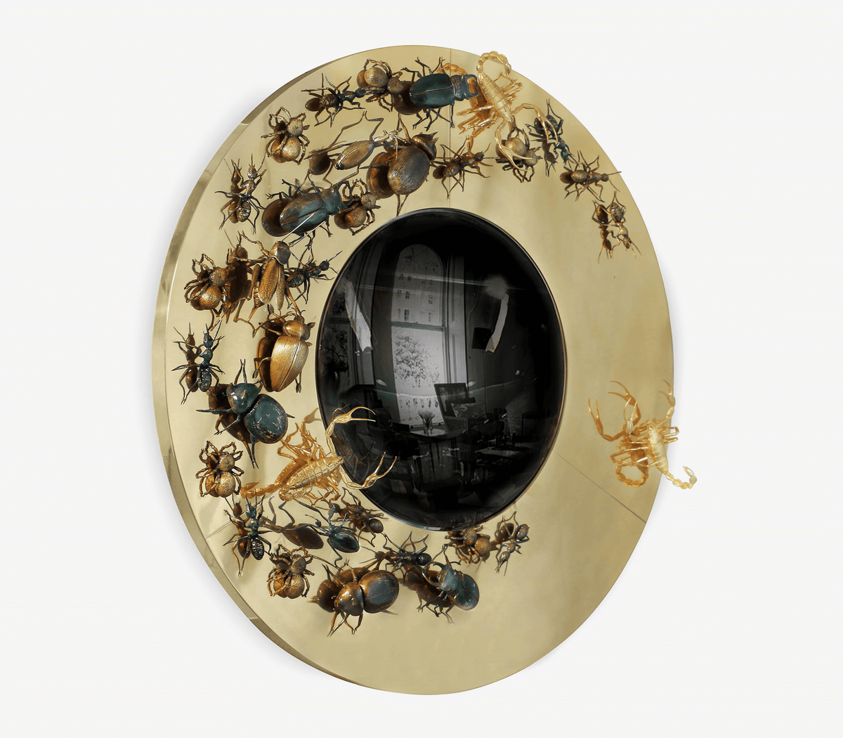 Convex Metamorphosis Mirror by Boca do Lobo – view 2