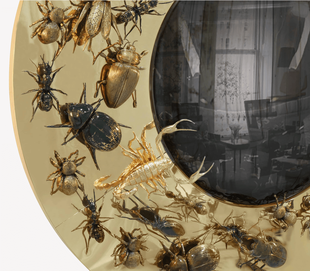 Convex Metamorphosis Mirror by Boca do Lobo – view 3