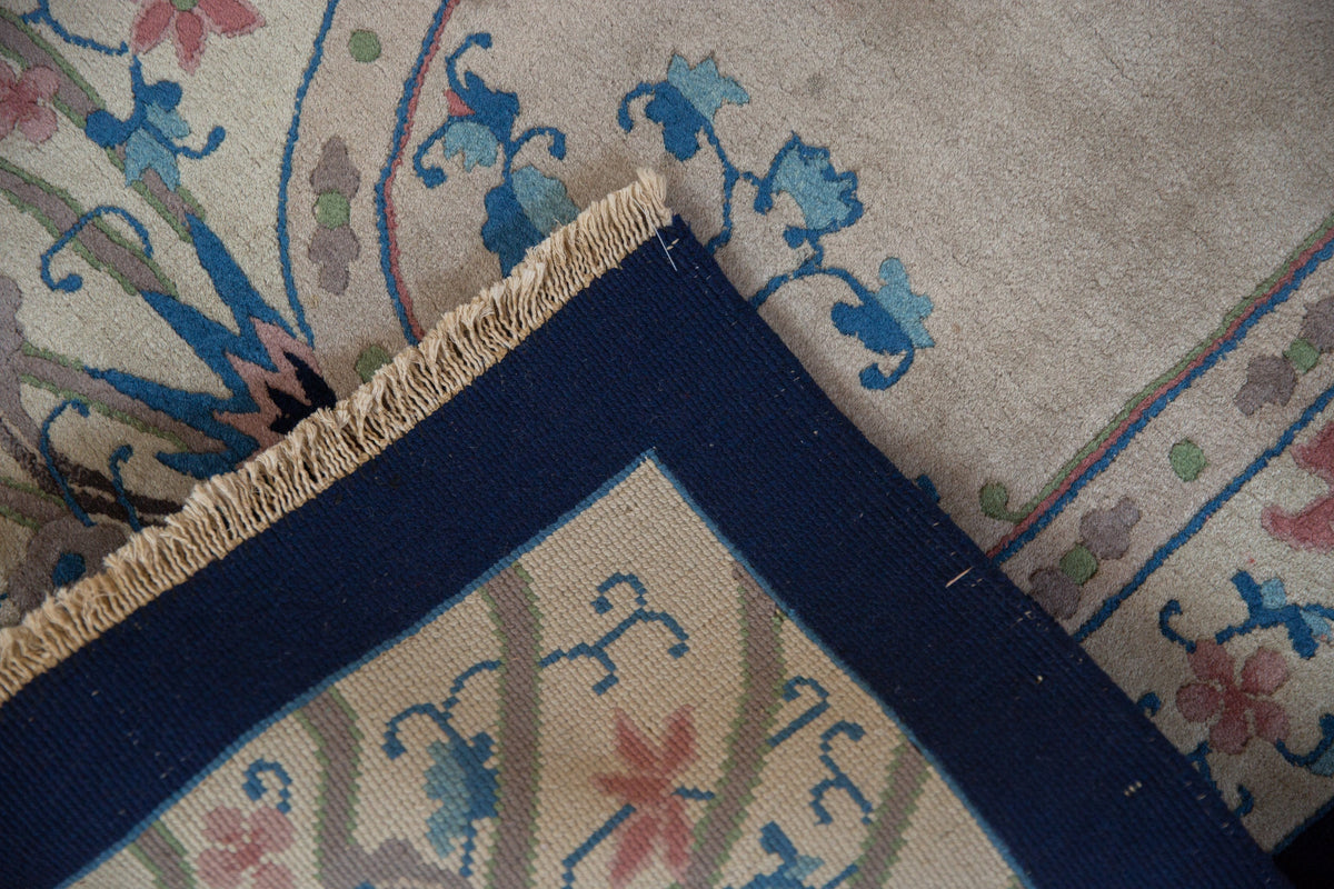 3x5 Vintage Art Deco Rug