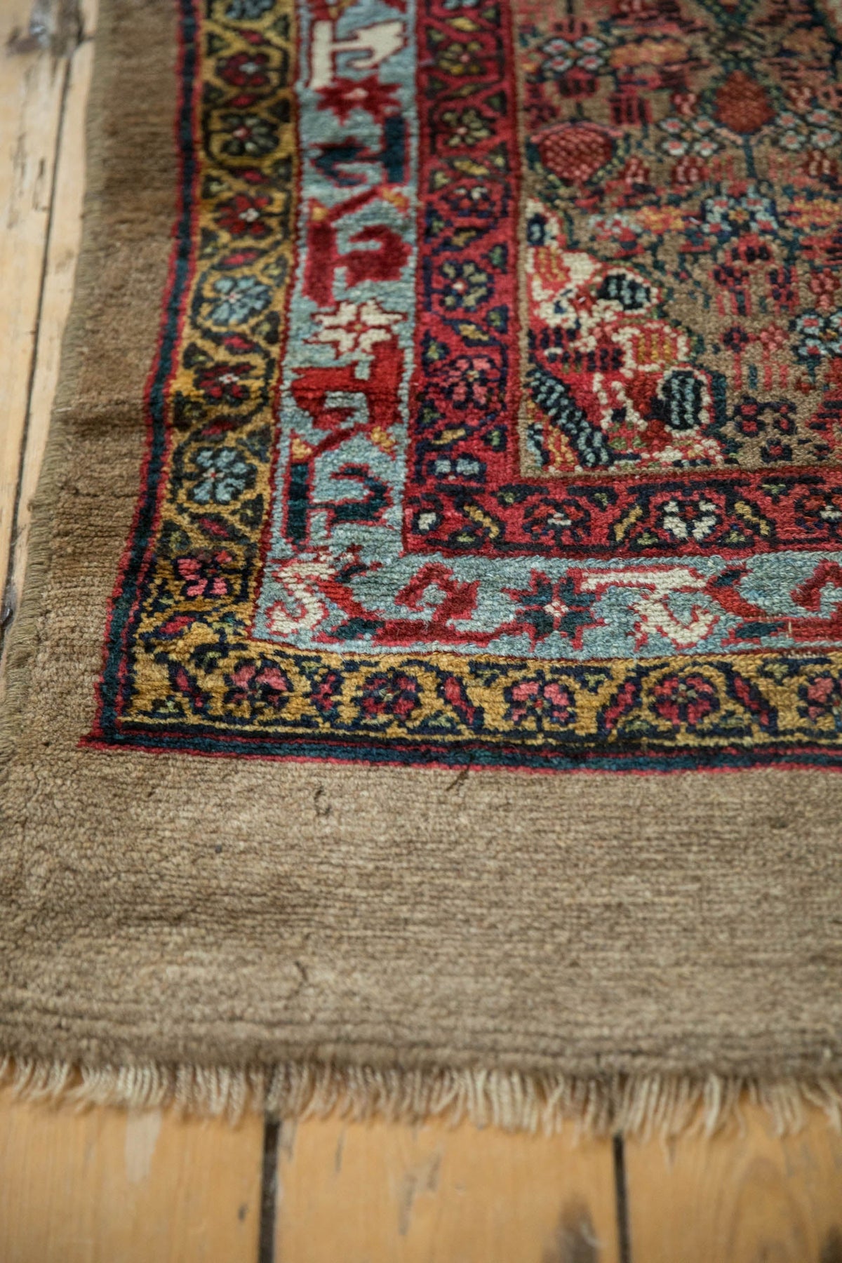 3x12.5 Antique Camel Hair Serab Rug Runner