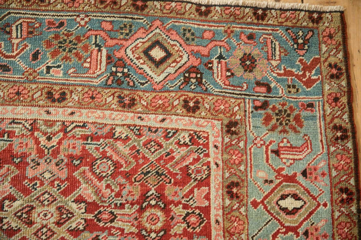 4.5x6 Antique Heriz Rug