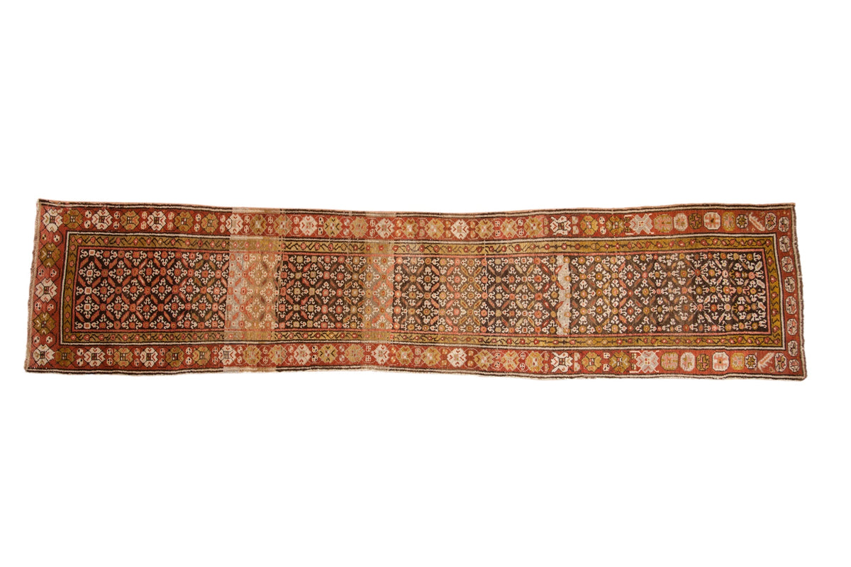 3x12.5 Vintage Kurdish Rug Runner