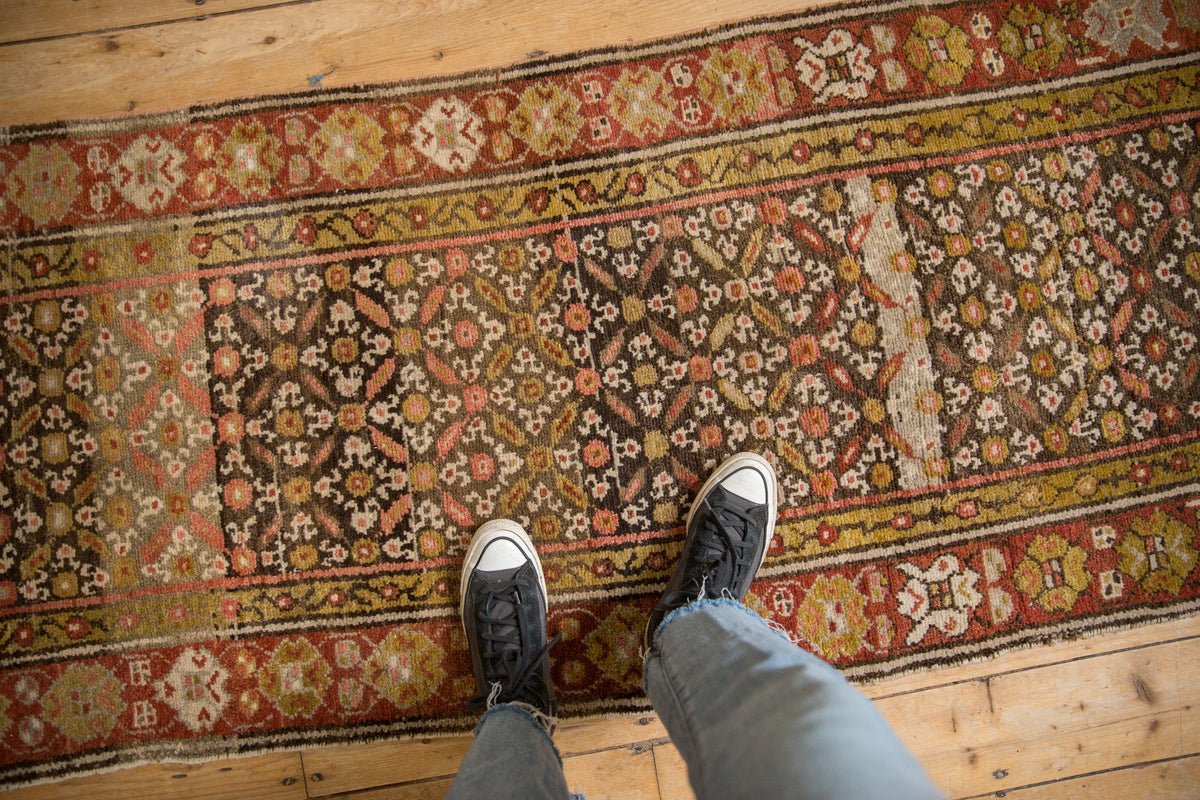 3x12.5 Vintage Kurdish Rug Runner