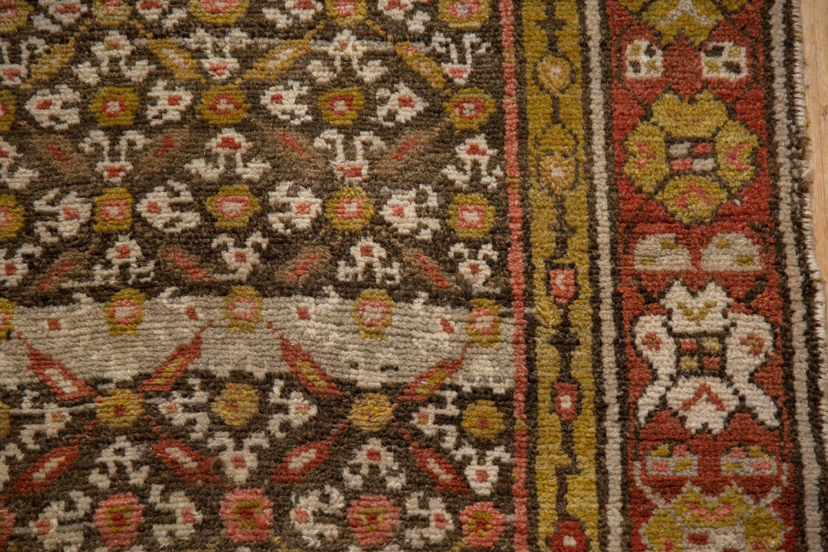 3x12.5 Vintage Kurdish Rug Runner
