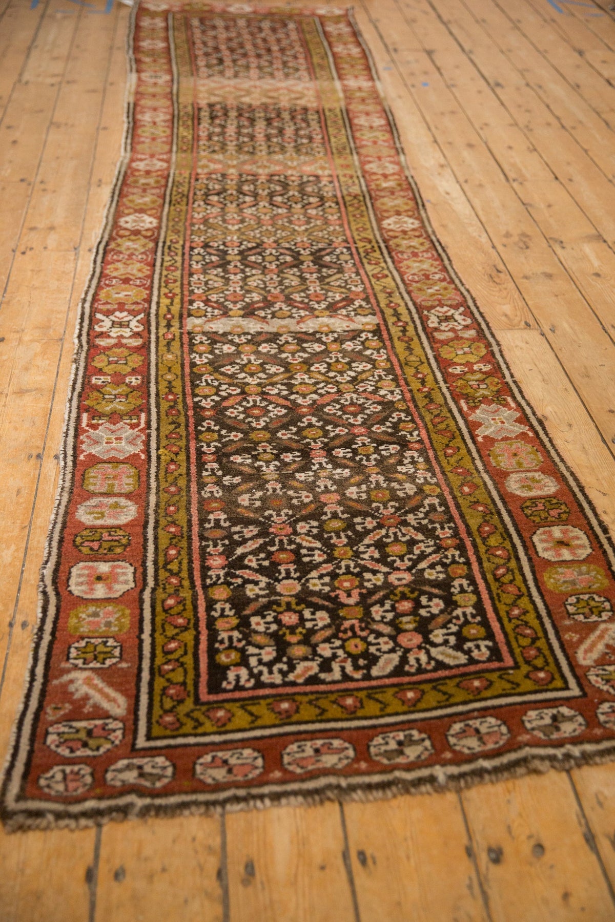 3x12.5 Vintage Kurdish Rug Runner