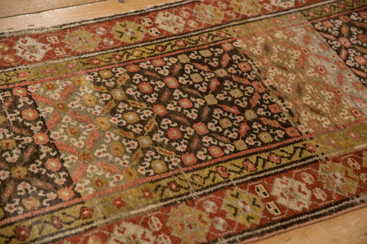 3x12.5 Vintage Kurdish Rug Runner