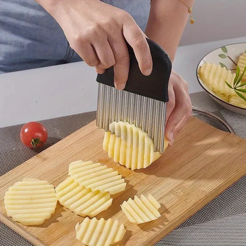 Cutter - Wavy Metal Stainless Steel
