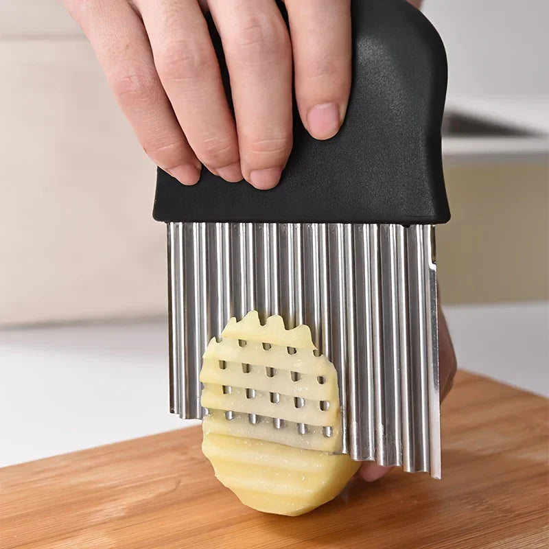 Cutter - Wavy Metal Stainless Steel