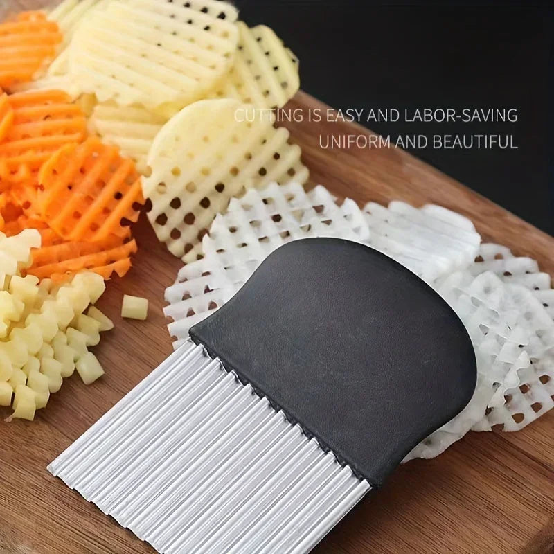 Cutter - Wavy Metal Stainless Steel