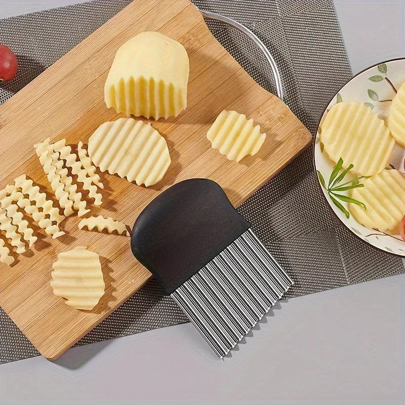 Cutter - Wavy Metal Stainless Steel