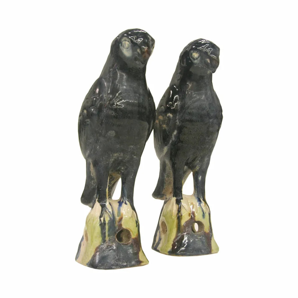 Blue Glazed Parrot Medium image 0
