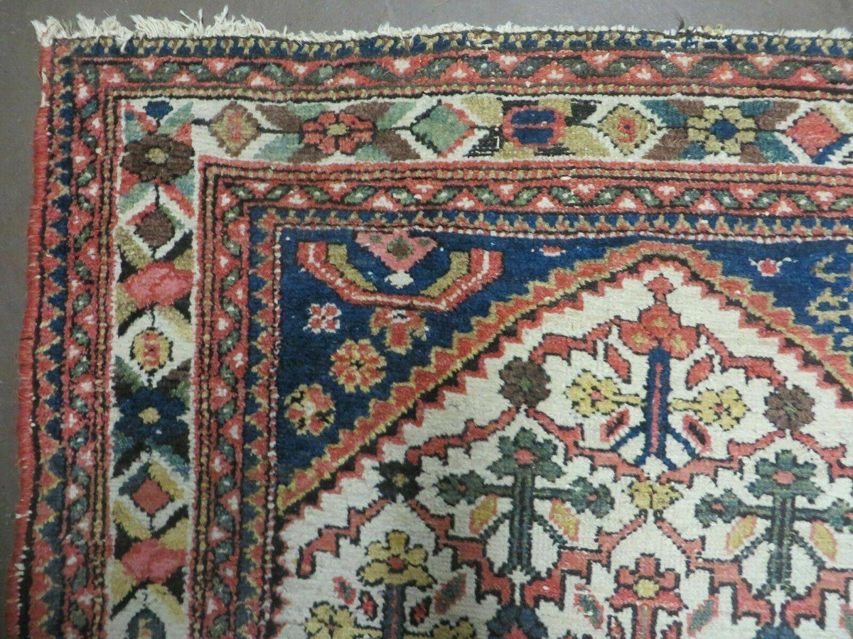3' 3"X 10' Antique Handmade Caucasian Shirvan Wool Runner Rug Nice - Jewel Rugs, view 7