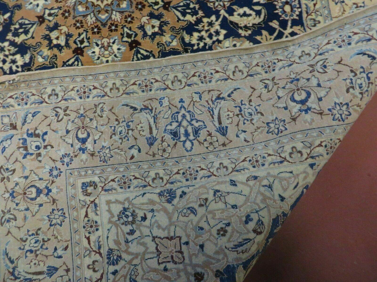 4' X 6' Handmade Ultra Fine India Floral Oriental Wool Silk Rug Hand Knotted - Jewel Rugs, view 10