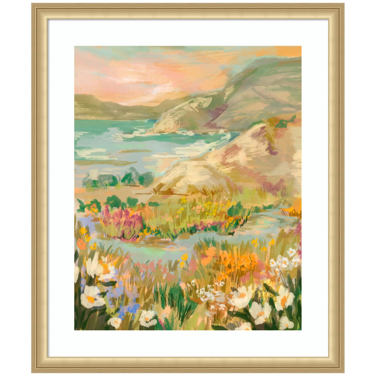 Framed Art Landscape 4 by Annie Quigley