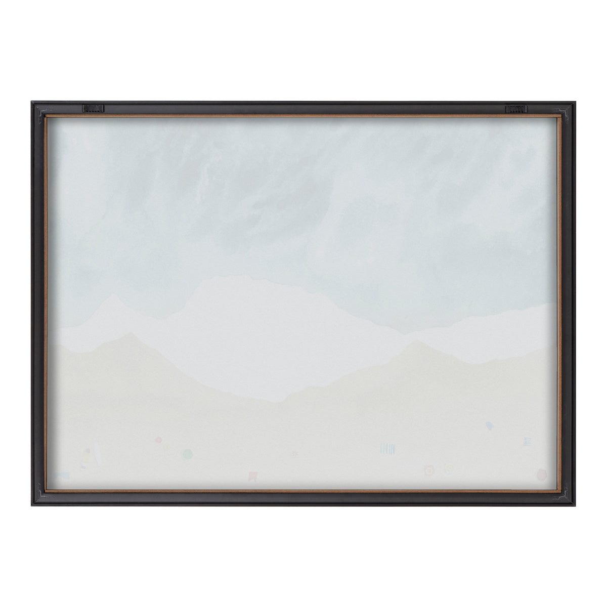 Blake North Shore Framed Printed Glass by Janet Meinke-Lau