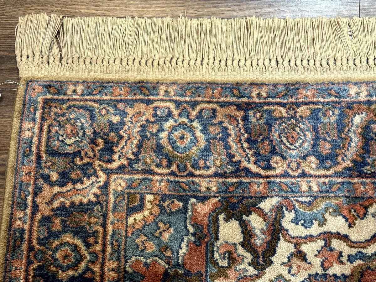 Karastan Rug 4x6, Vintage Karastan #744 Antique Serapi Pattern, Wool Pile, Original 700 Series Karastan Carpet - Jewel Rugs, view 7