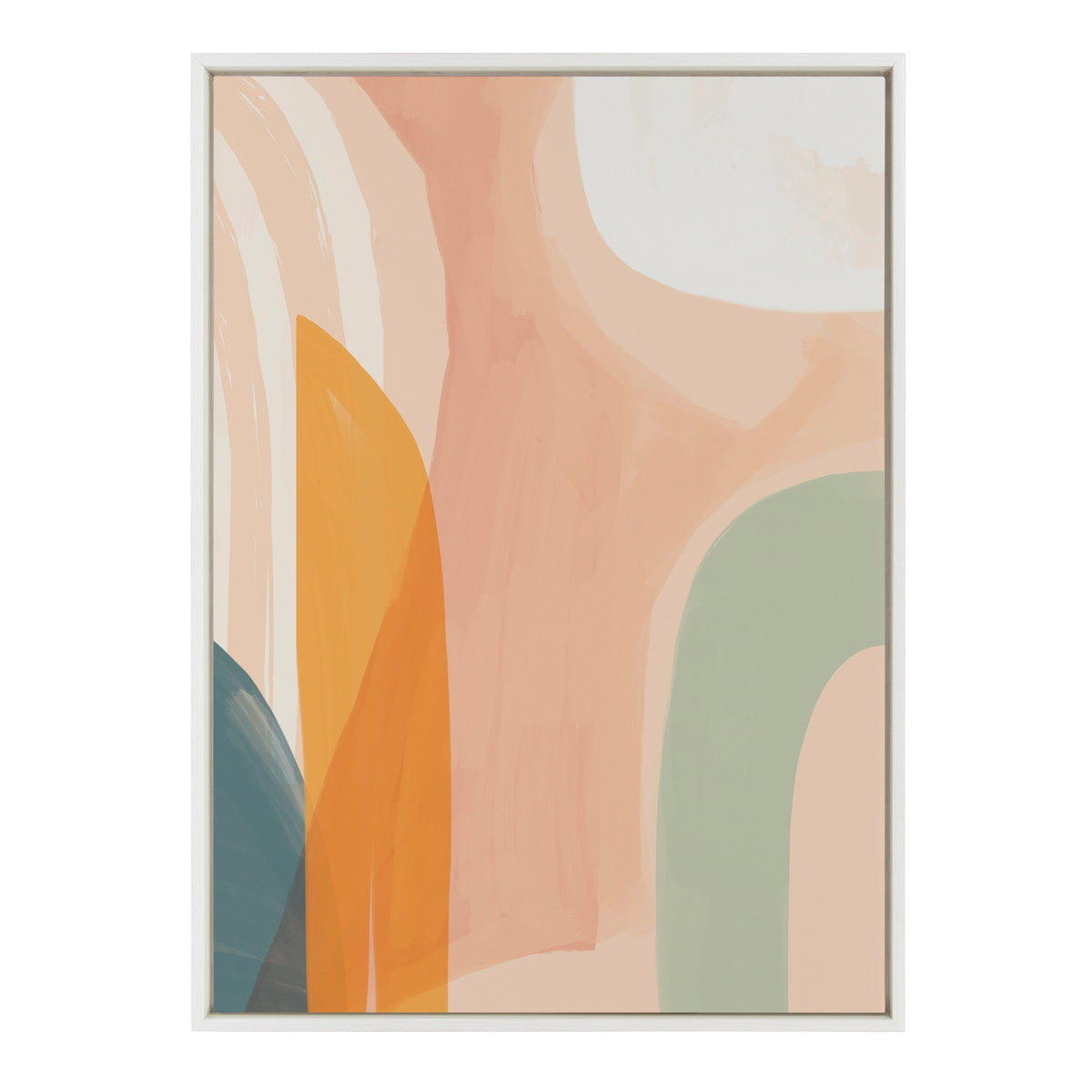 Sylvie Sunrise Over Marrakesh Framed Canvas by Kate Aurelia Holloway