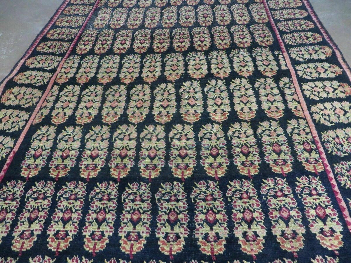 4' X 9' Antique Karabagh Caucasian Rug Handmade Wool Carpet Organic Dyes Nice - Jewel Rugs, view 5
