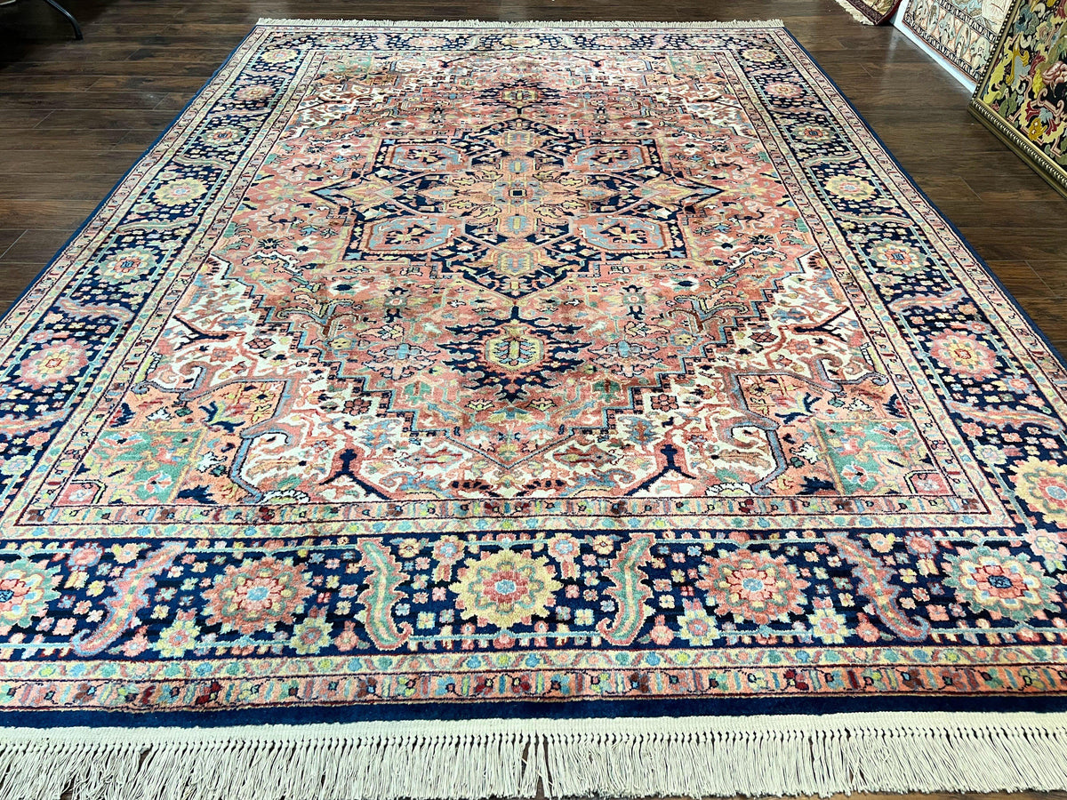 Karastan Rug 8.8 x 12, Karastan Heriz #726, Wool Pile Karastan Area Rug, Rare Hard to Find, Original 700 Series - Jewel Rugs