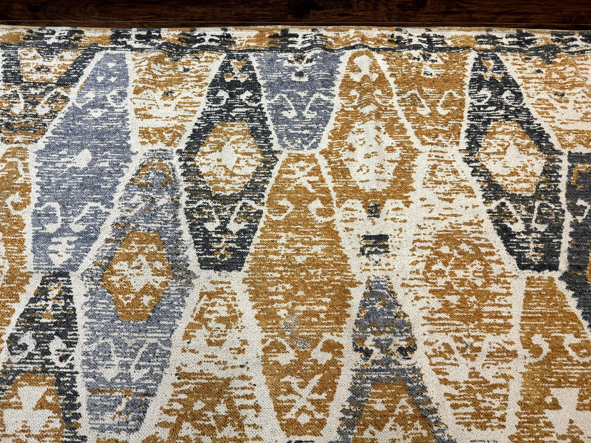 Handmade Contemporary Modern Indian Rug 8x10, Colorful - Jewel Rugs, view 4