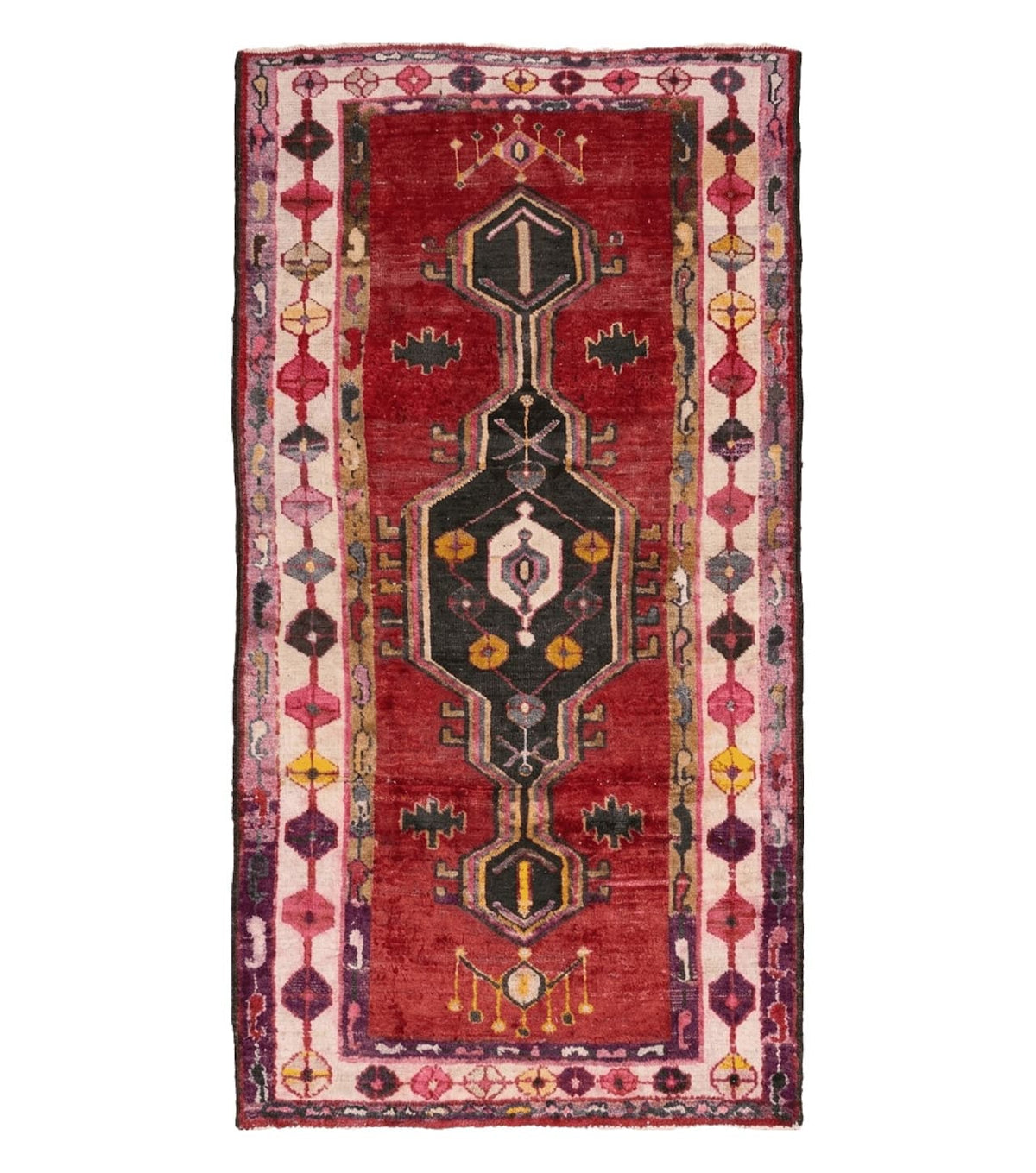 4' X 8' Antique Handmade Turkish Caucasian Kazak Design Wool Rug Veg Dyes Nice - Jewel Rugs