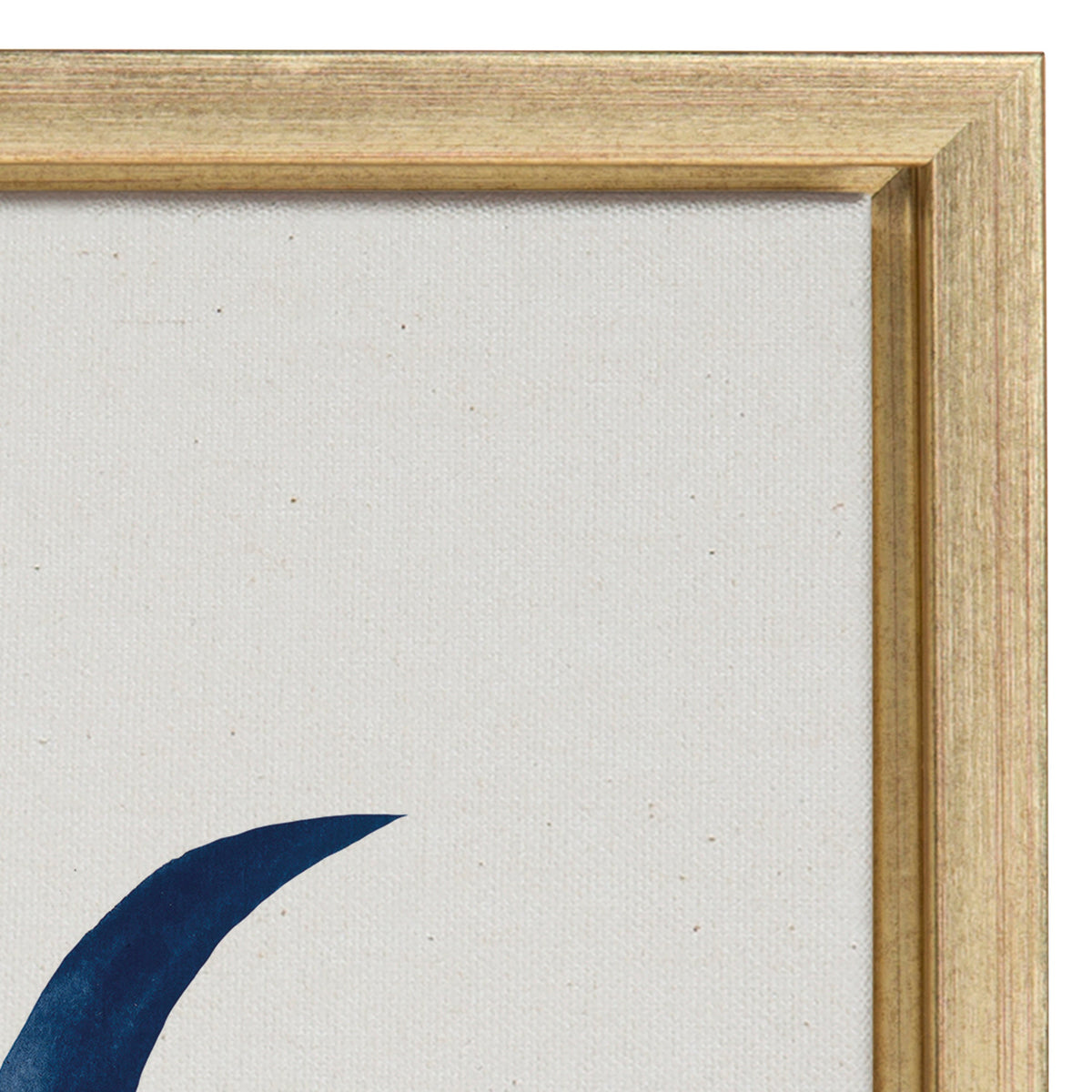 Sylvie Linear Moon Phases Framed Canvas by Teju Reval