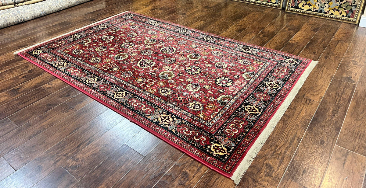 Karastan Rug 6x9, Williamsburg Herati #558, Wool Karastan Carpet, Vintage Karastan Persian Area Rug, Wool Pile - Jewel Rugs, view 3