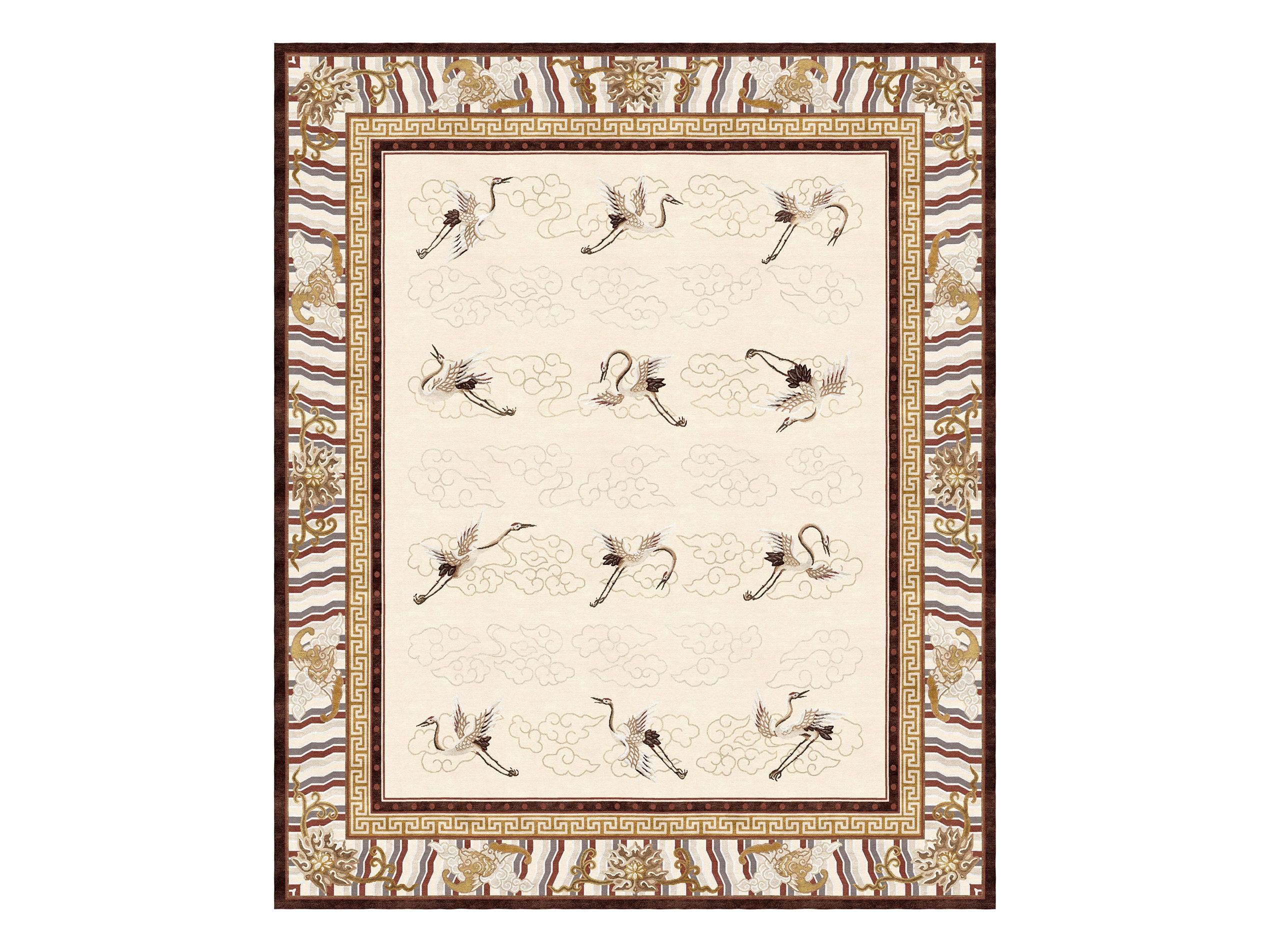 Manchurian Cranes Eggshell image