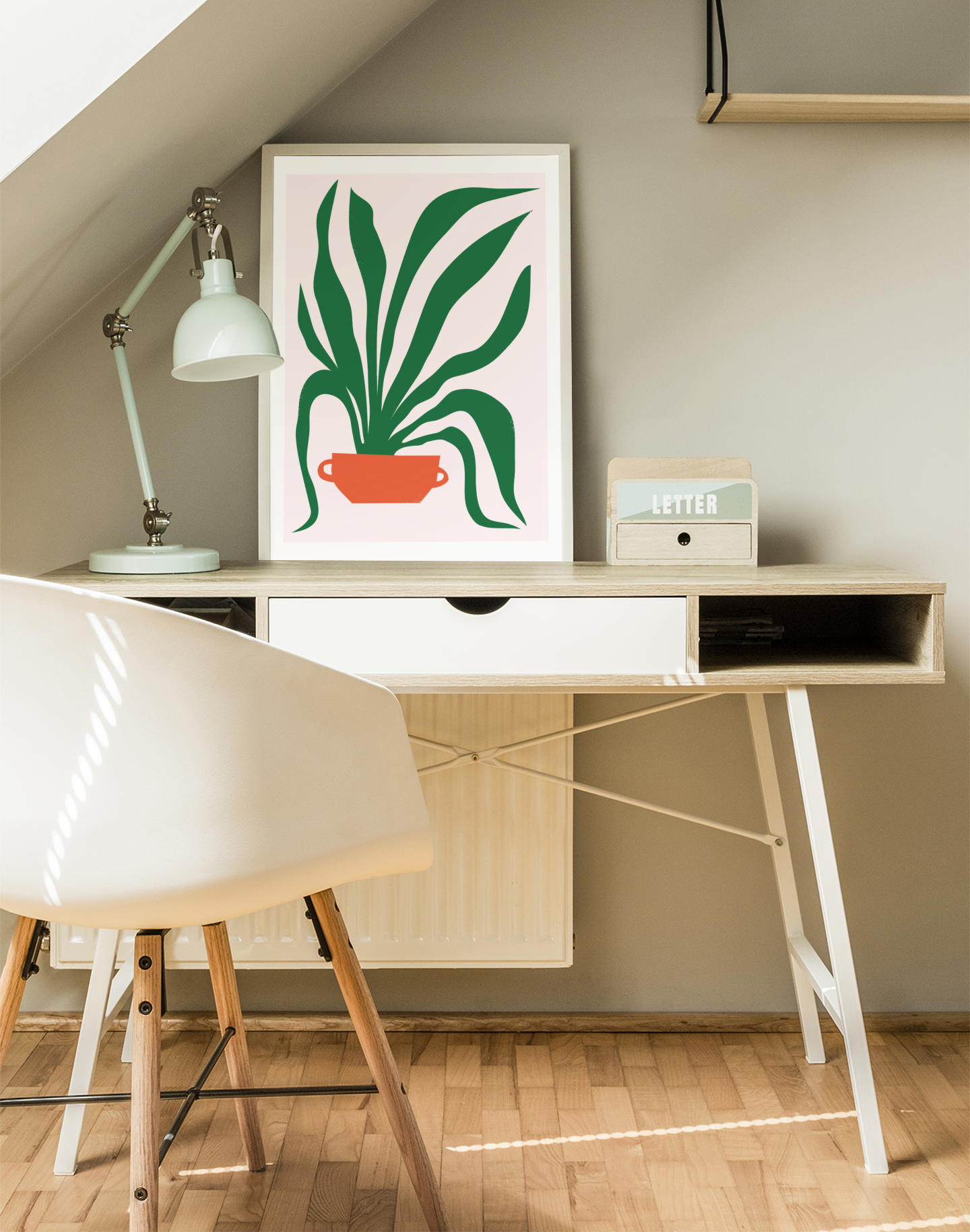 Snake Plant Still Life by Kirsten Ulve - view 4