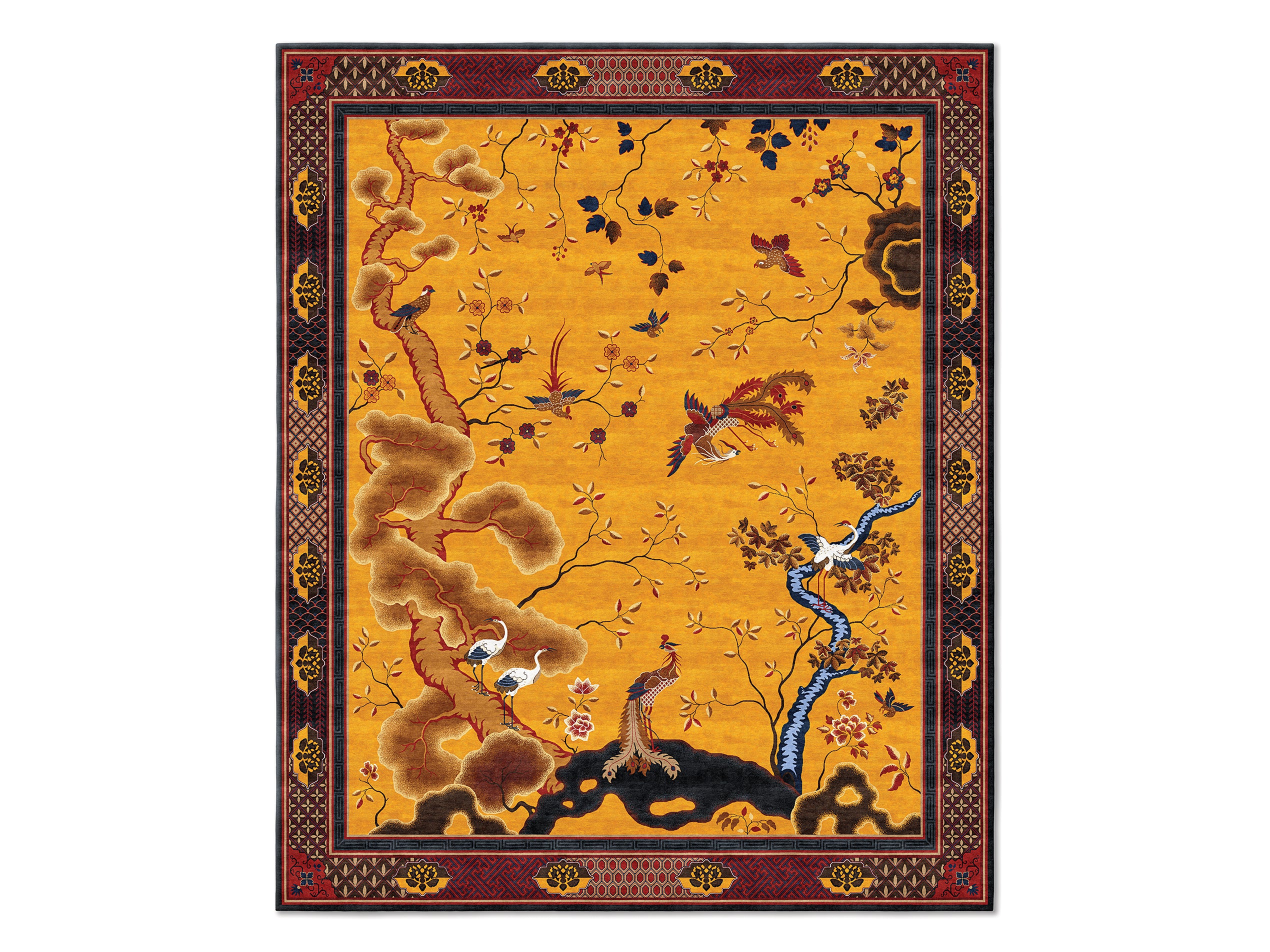 Chinese Phoenix Antique Gold image