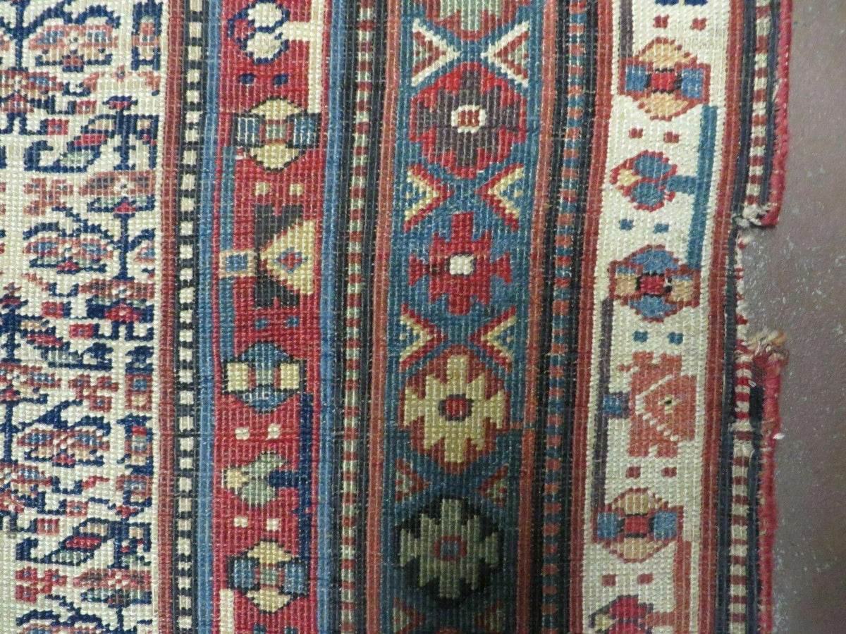 5' X 9' Antique Handmade Caucasian Kuba Wool Rug Veg Dye Runner Nice - Jewel Rugs, view 13