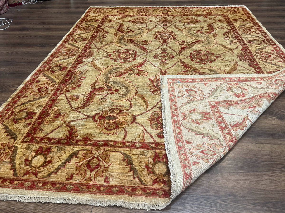 Indian Mahal Rug 7x9, Traditional Wool Carpet - Jewel Rugs, view 12