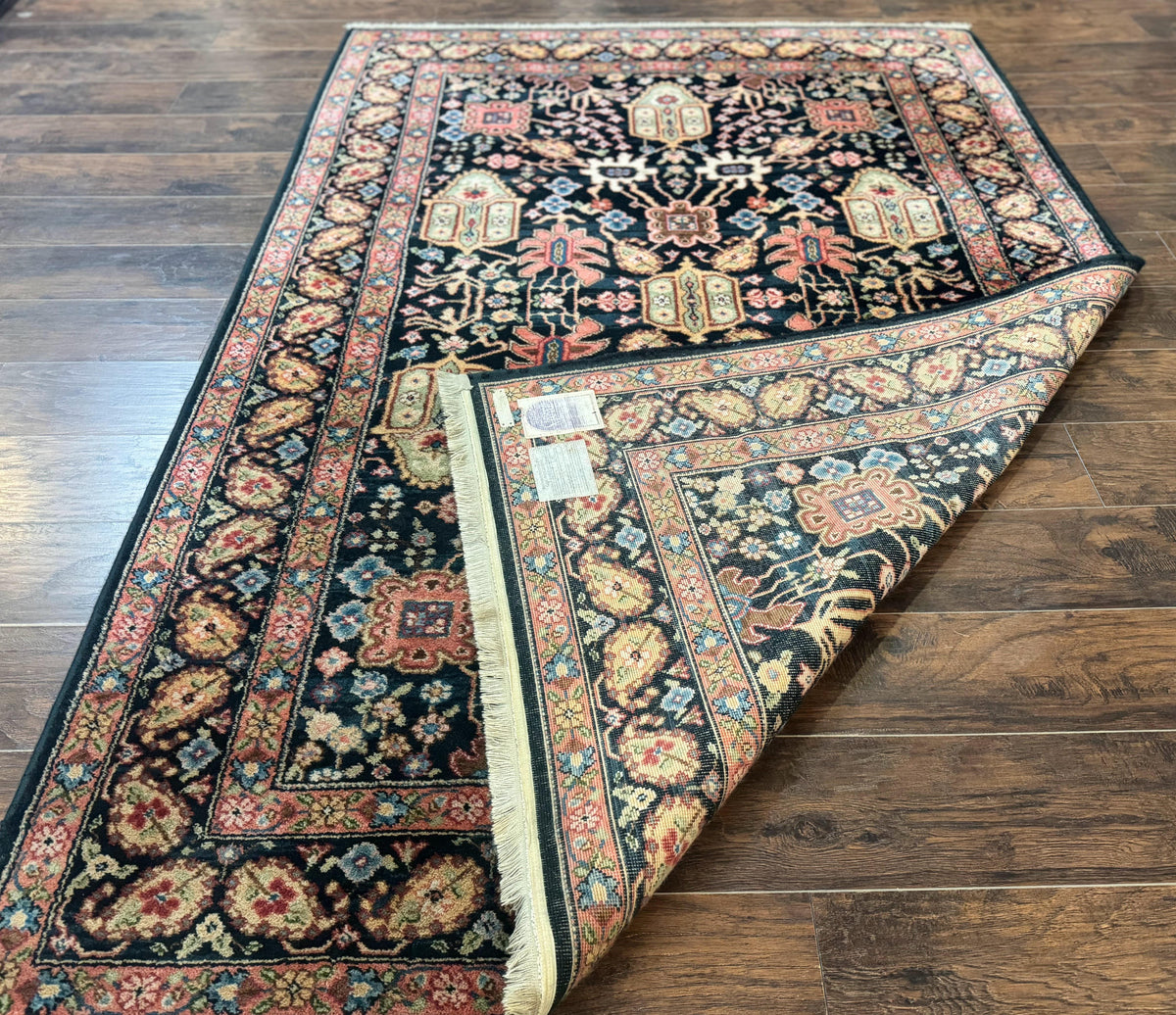 Karastan Rug 5.9 x 8.6, Chahar Mahal #604, Wool Vintage Discontinued Karastan Carpet - Jewel Rugs, view 12