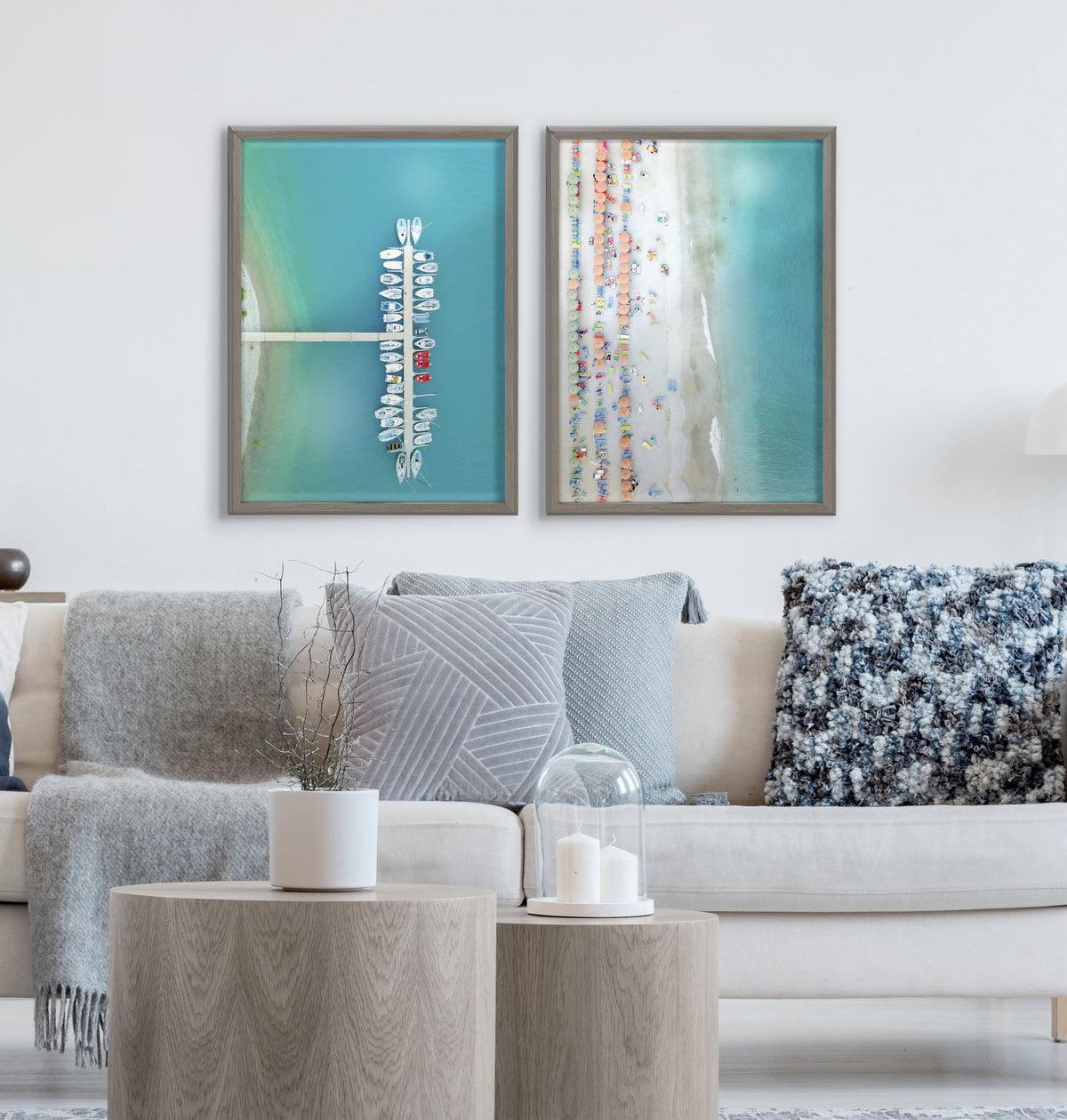 Blake Gorges du Verdon Framed Printed Glass by Rachel Bolgov