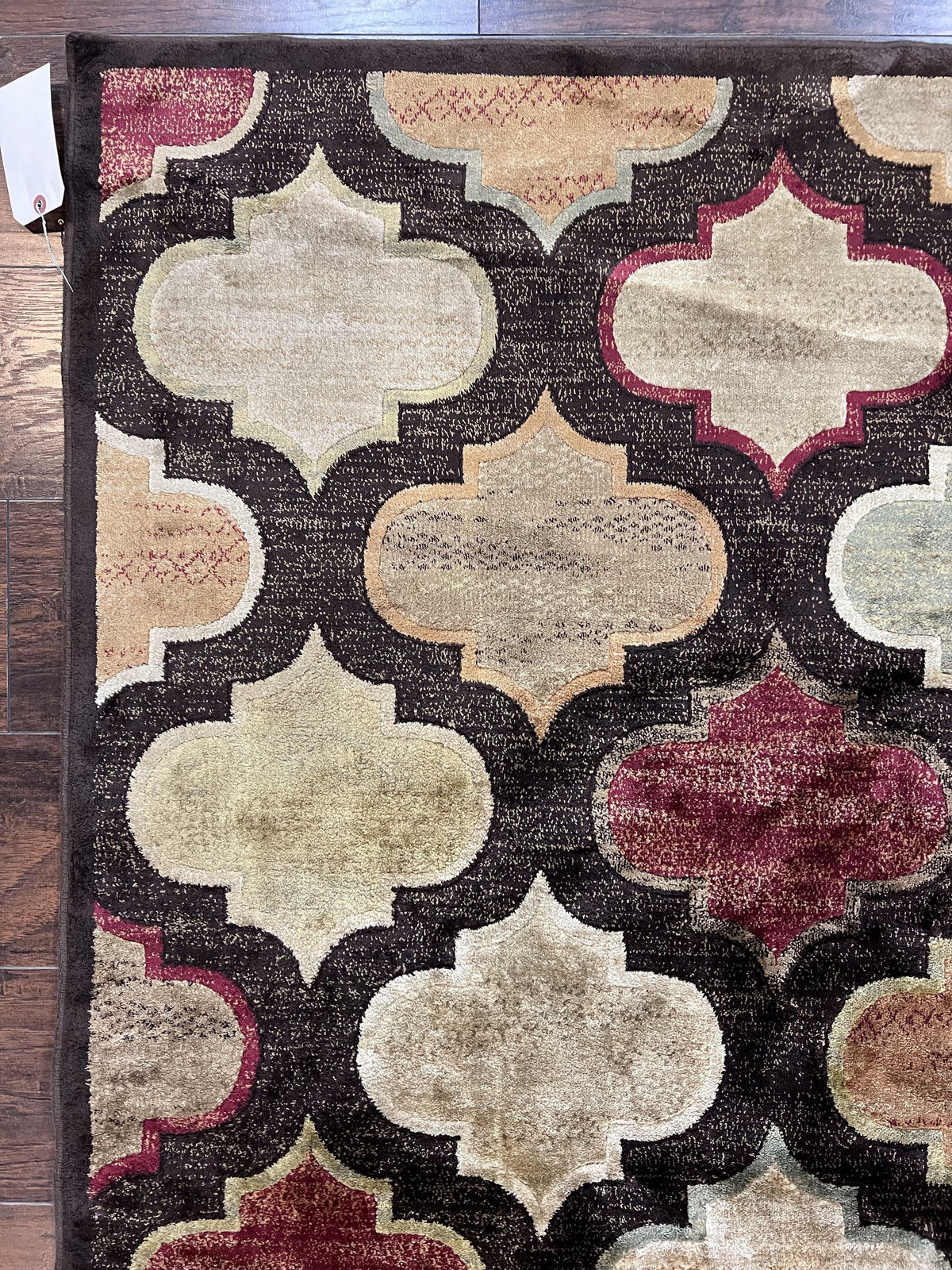 Panel Design Rug 5x7, Multicolor Contemporary Area Rug, Small Living Room Rug - Jewel Rugs, view 7