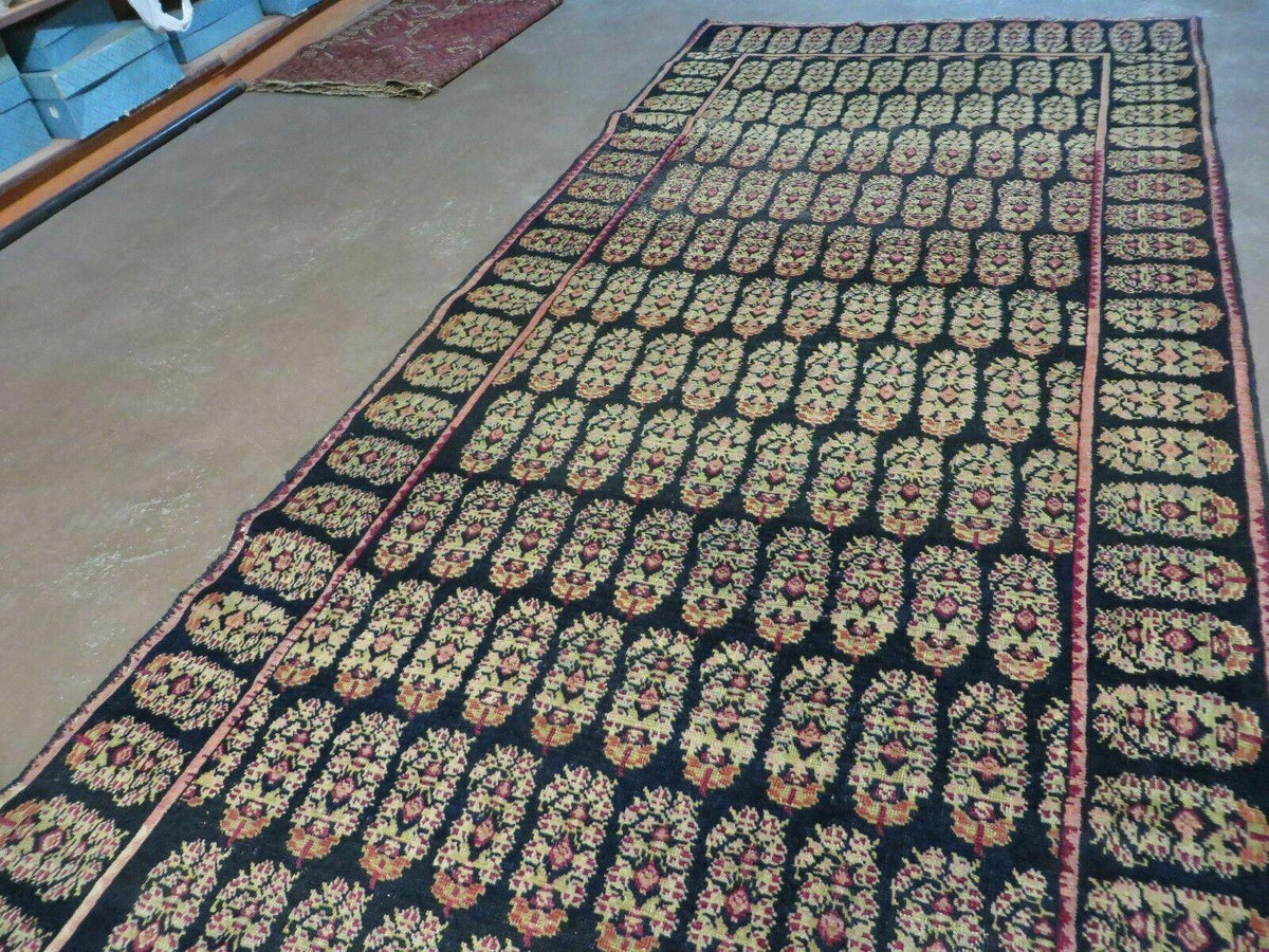 4' X 9' Antique Karabagh Caucasian Rug Handmade Wool Carpet Organic Dyes Nice - Jewel Rugs, view 3