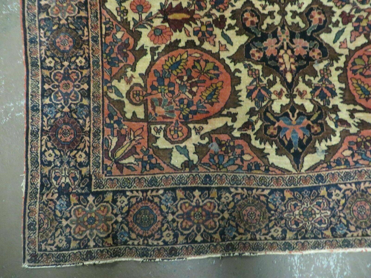 4' X 6' Antique Ultra Fine Handmade India Floral Oriental Wool Rug Carpet Nice - Jewel Rugs, view 9
