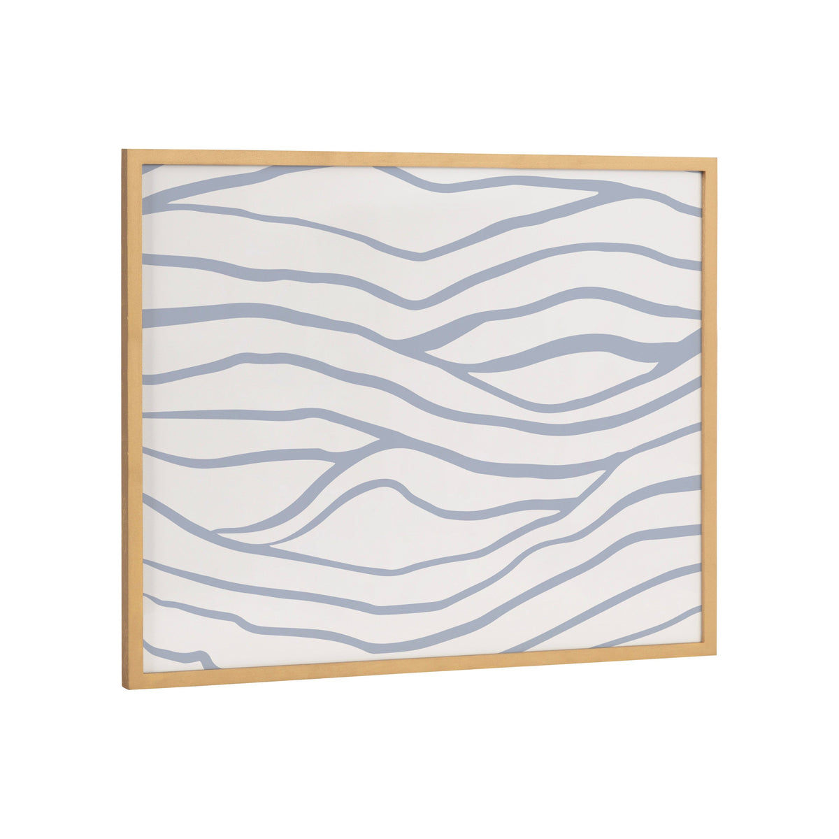 Gallery Simple Elegant Coastal Waves Print by The Creative Bunch Studio