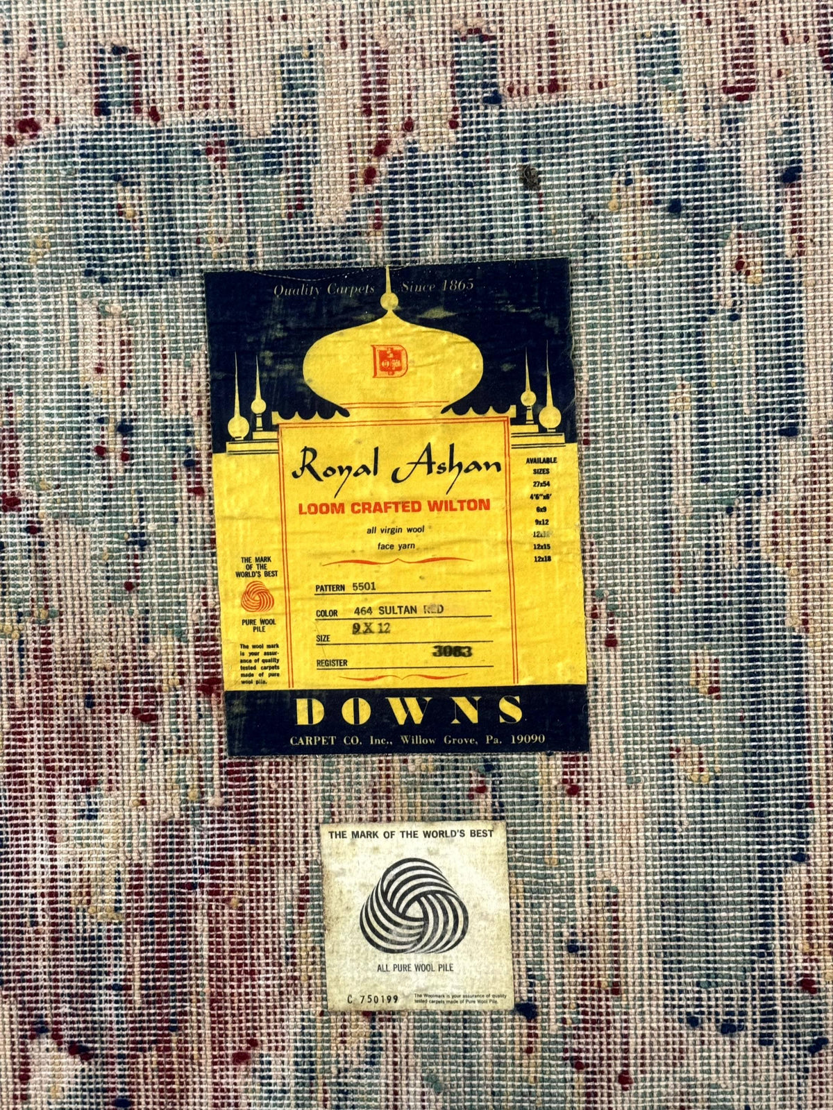 Power Loomed Persian Oriental Rug 9x12, Vintage Wool Pile, Kirman Design - Jewel Rugs, view 11