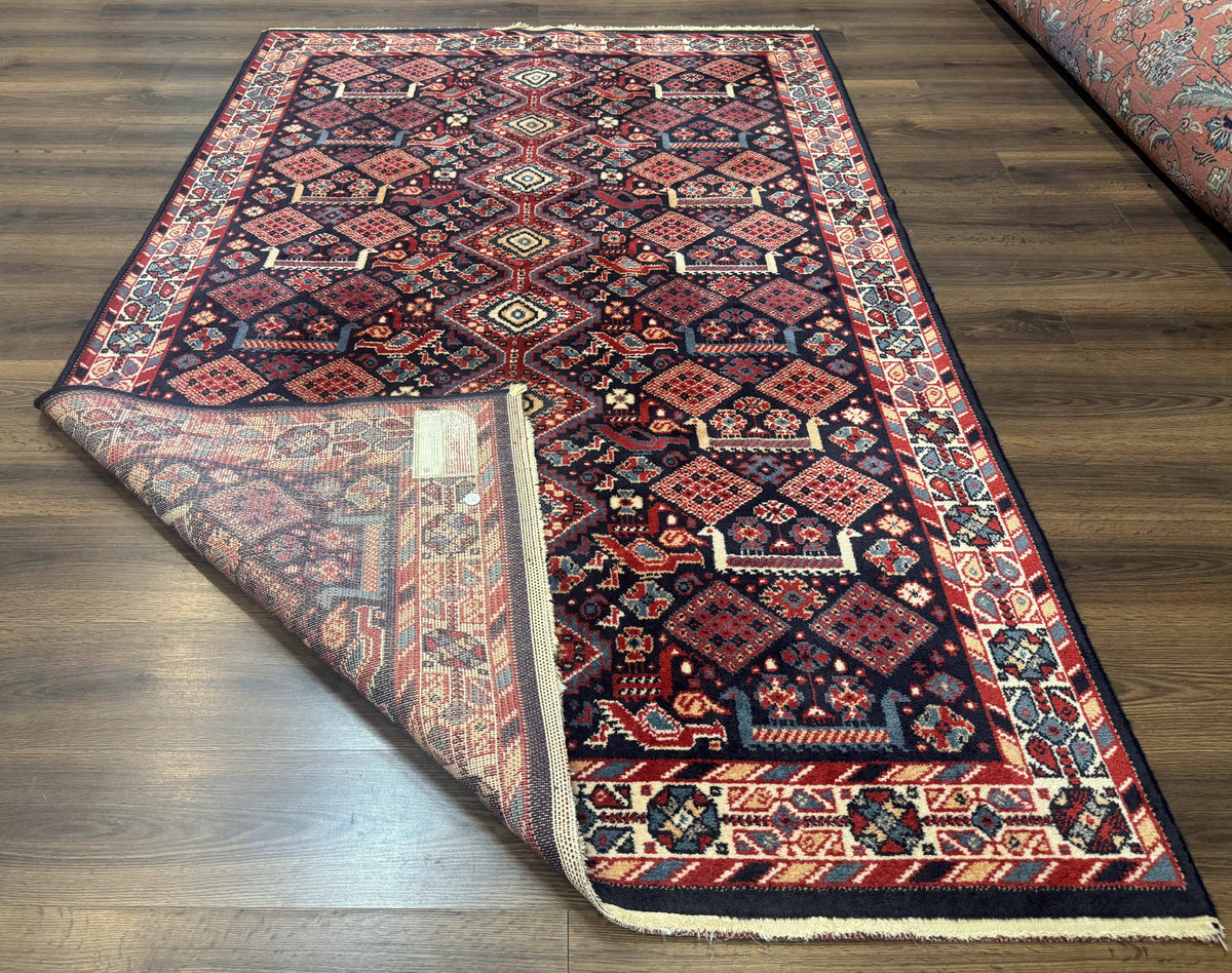 Karastan Rug 5x8, Yuruk Collection #530, Geometric Tribal Wool Pile Vintage Carpet - Jewel Rugs, view 12