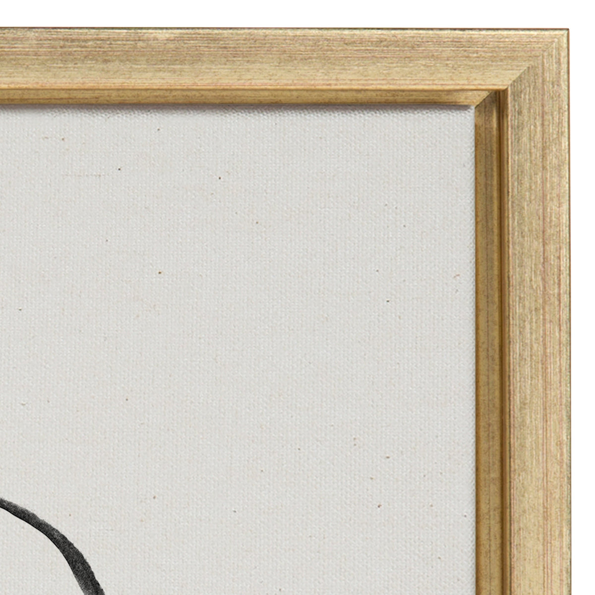 Sylvie Going in Circles Framed Textured Canvas Set by Teju Reval