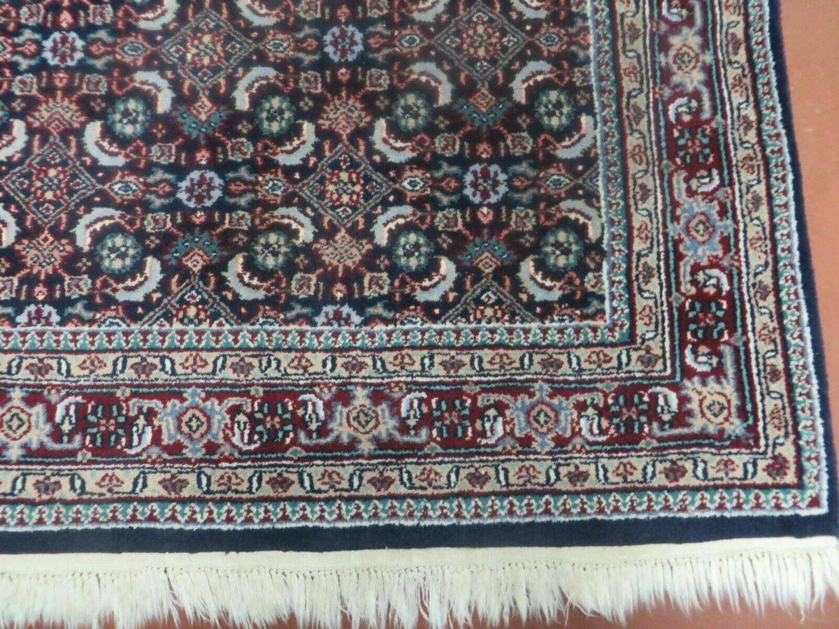 4' X 6' Vintage Handmade Indian Amristar Wool Rug Carpet Nice - Jewel Rugs, view 10