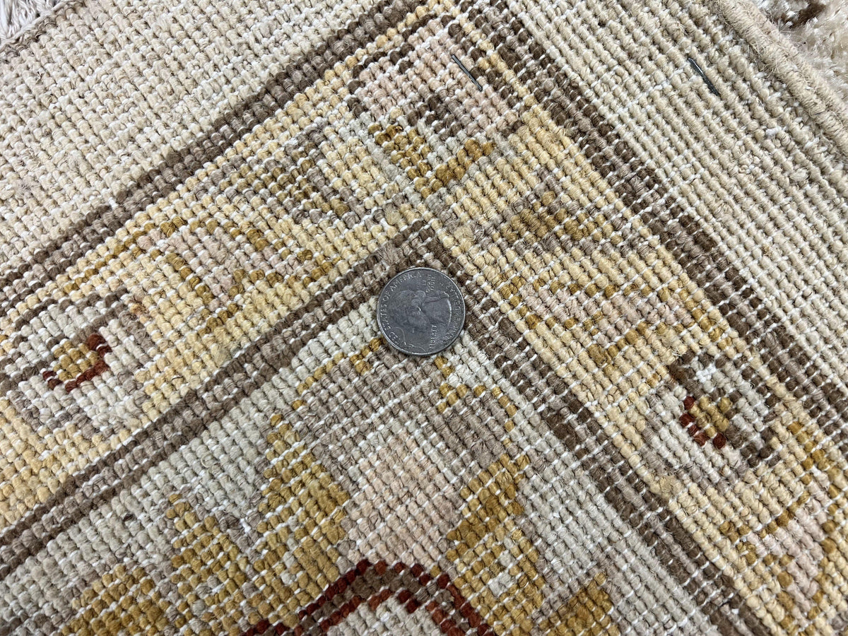 Peshawar Rug 8x10, Oushak Rug, Neutral Colors Hand Knotted Farmhouse Rug - Jewel Rugs, view 11